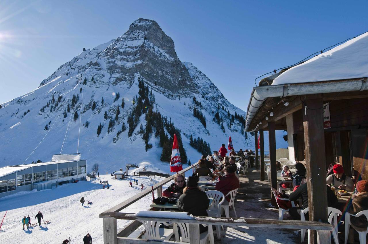 Refuge De Plan-Francey Hotell Moleson Exteriör bild