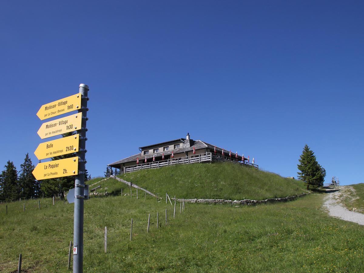 Refuge De Plan-Francey Hotell Moleson Exteriör bild